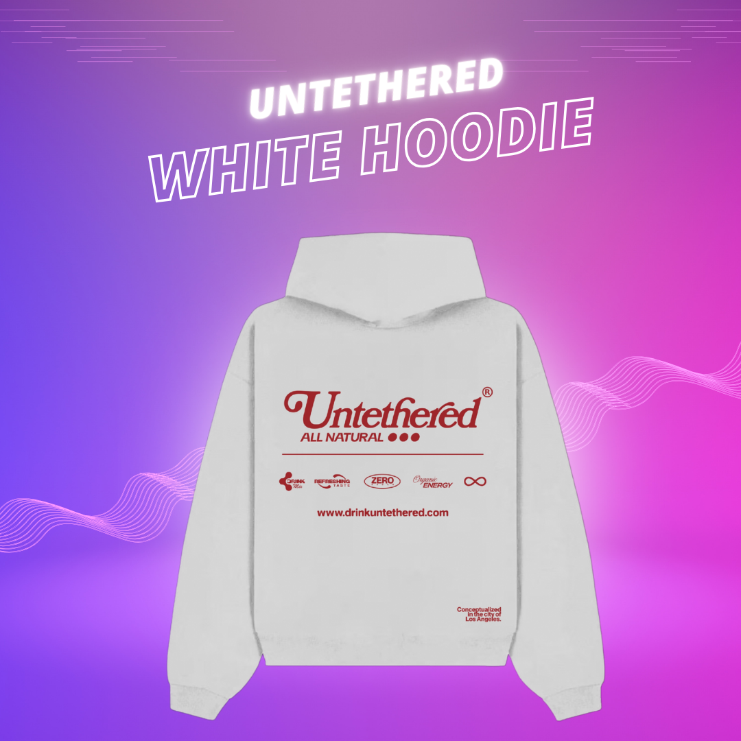 UNTETHERED White Hoodie